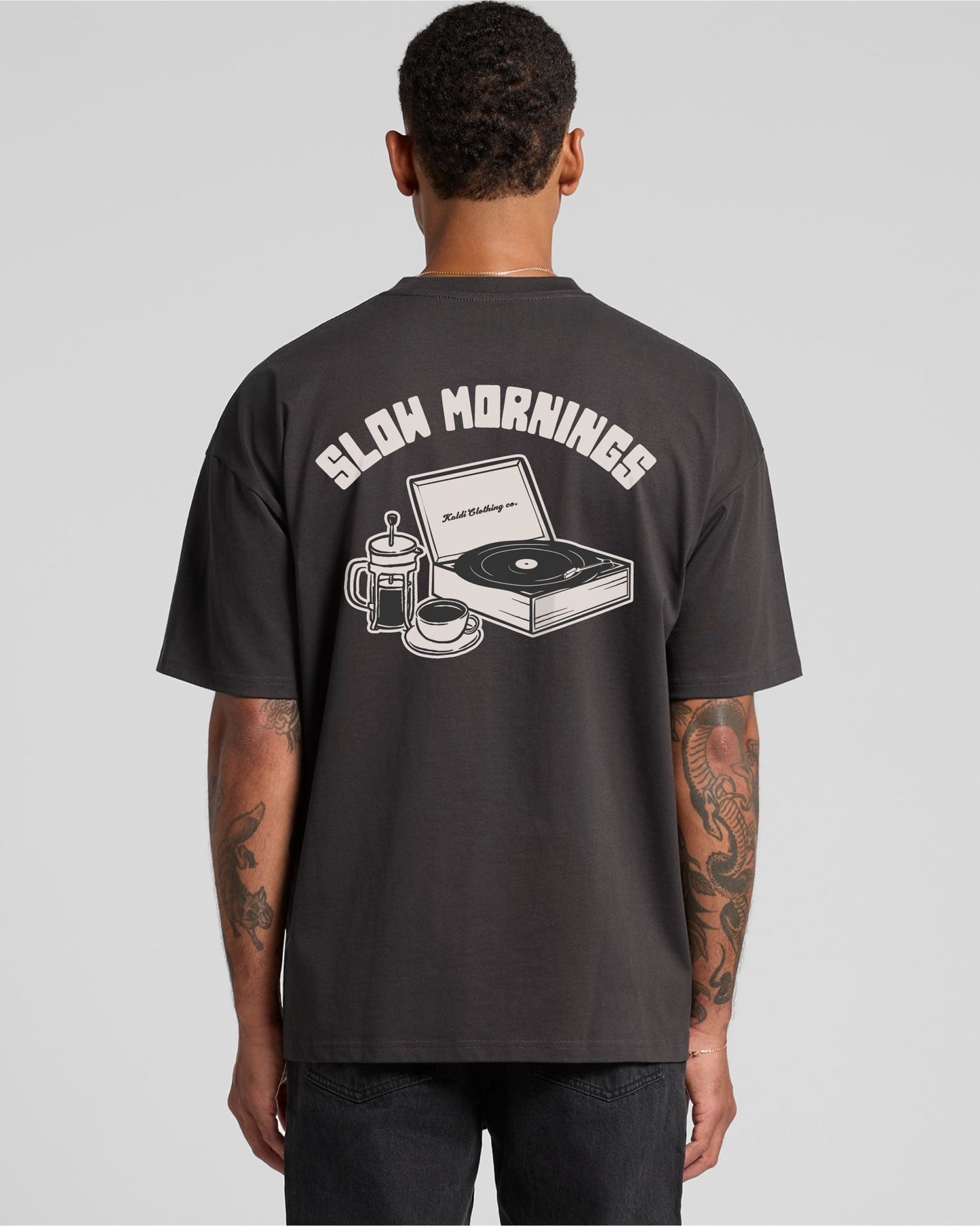Slow Mornings Oversized Tee