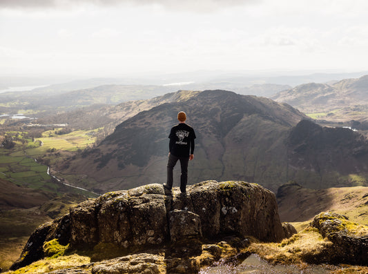 Kaldi Clothing Co - Make Coffee Not War Oversized Tee - The Lake District