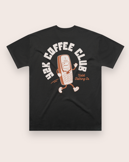 Y2K Coffee Club Oversized Tee