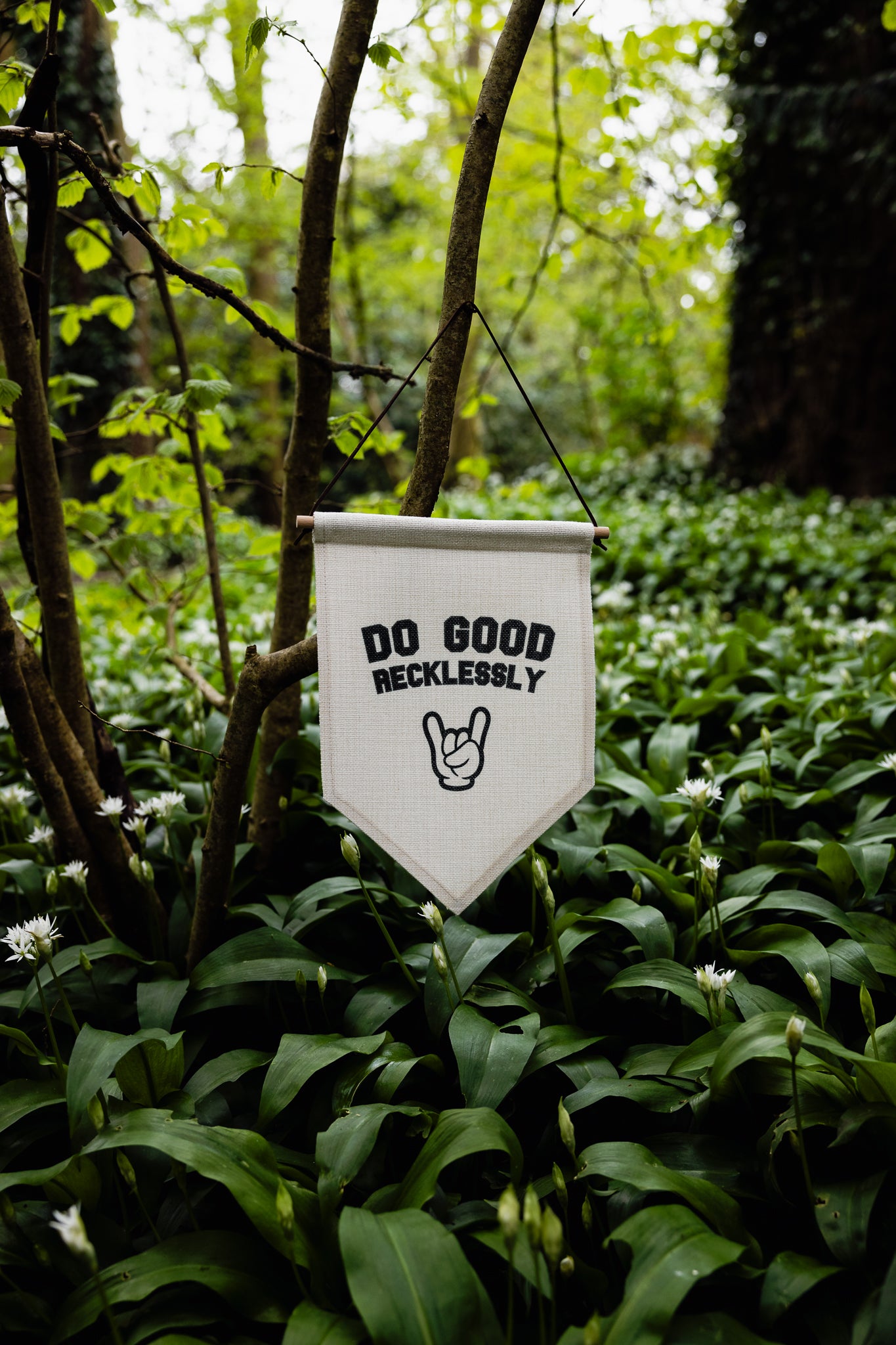 DO GOOD RECKLESSLY - PENNANT FLAG