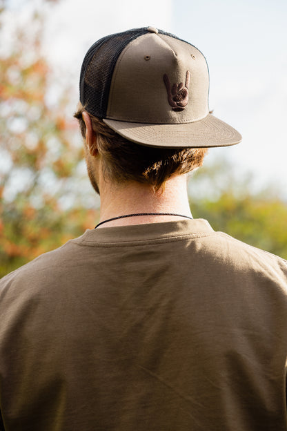 Kaldi Classic Trucker Black/Walnut