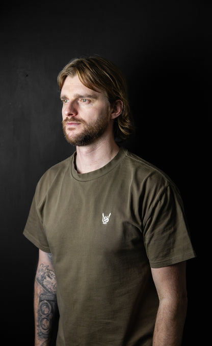 MINIMAL TEE - WALNUT