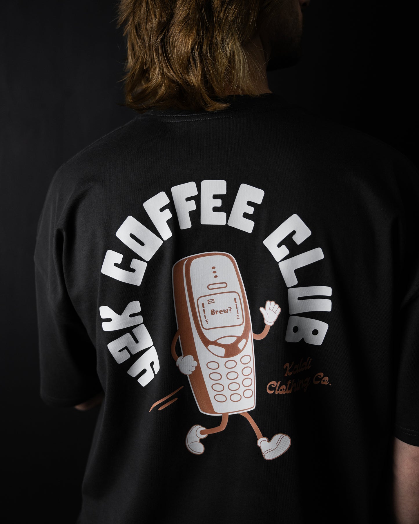 Y2K Coffee Club Oversized Tee