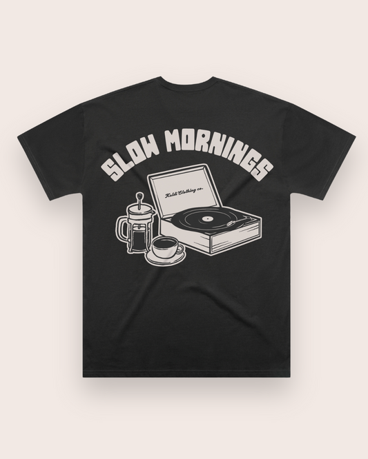 Slow Mornings Oversized Tee